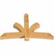Ekena Millwork Davenport Rough Sawn Timber Gable Bracket, Western Red Cedar, 72"W x 48"H x 6"D x 6"F, 16/12 Pitch GBW072X48X0606DAV00RWR - alternate 5